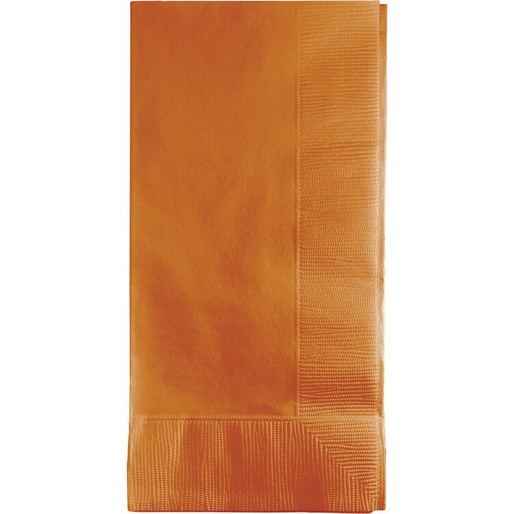 Solid Dinner Napkins pumpkin spice